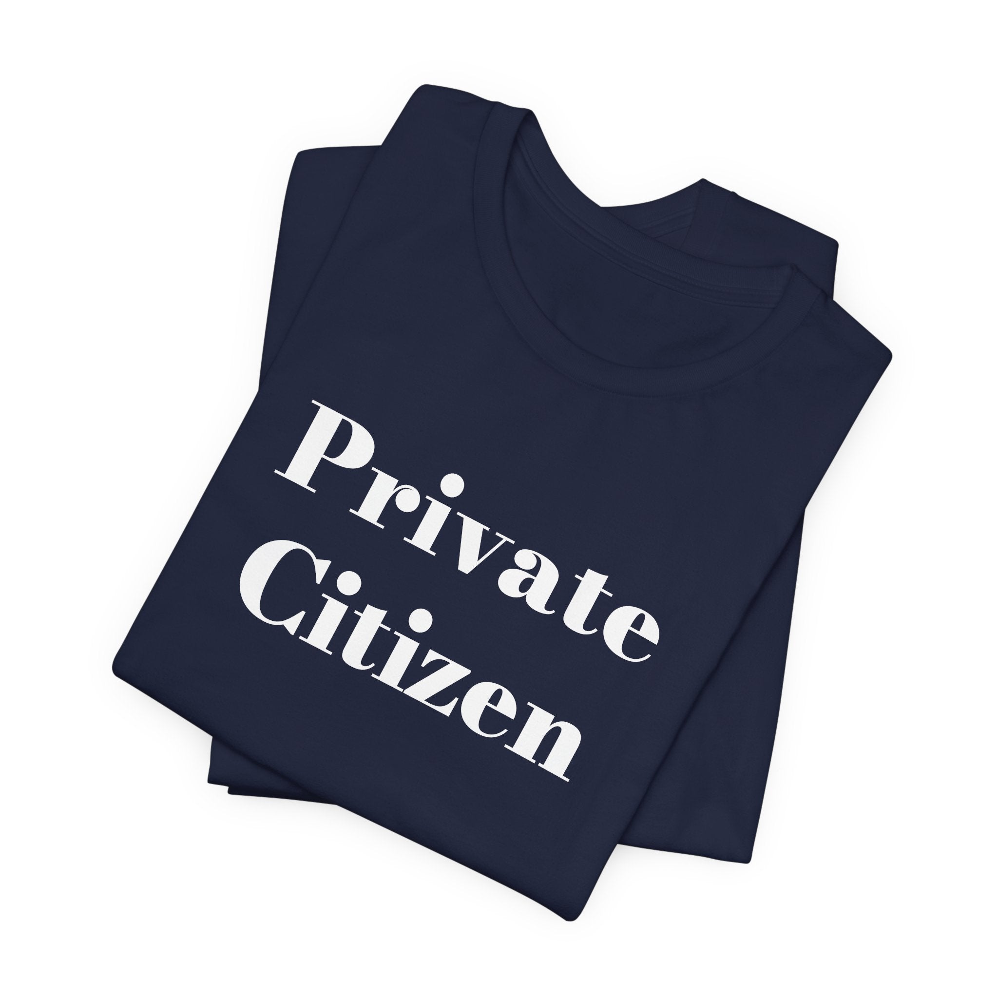 PRIVATE CITIZEN T-shirt — Minimalist Tee